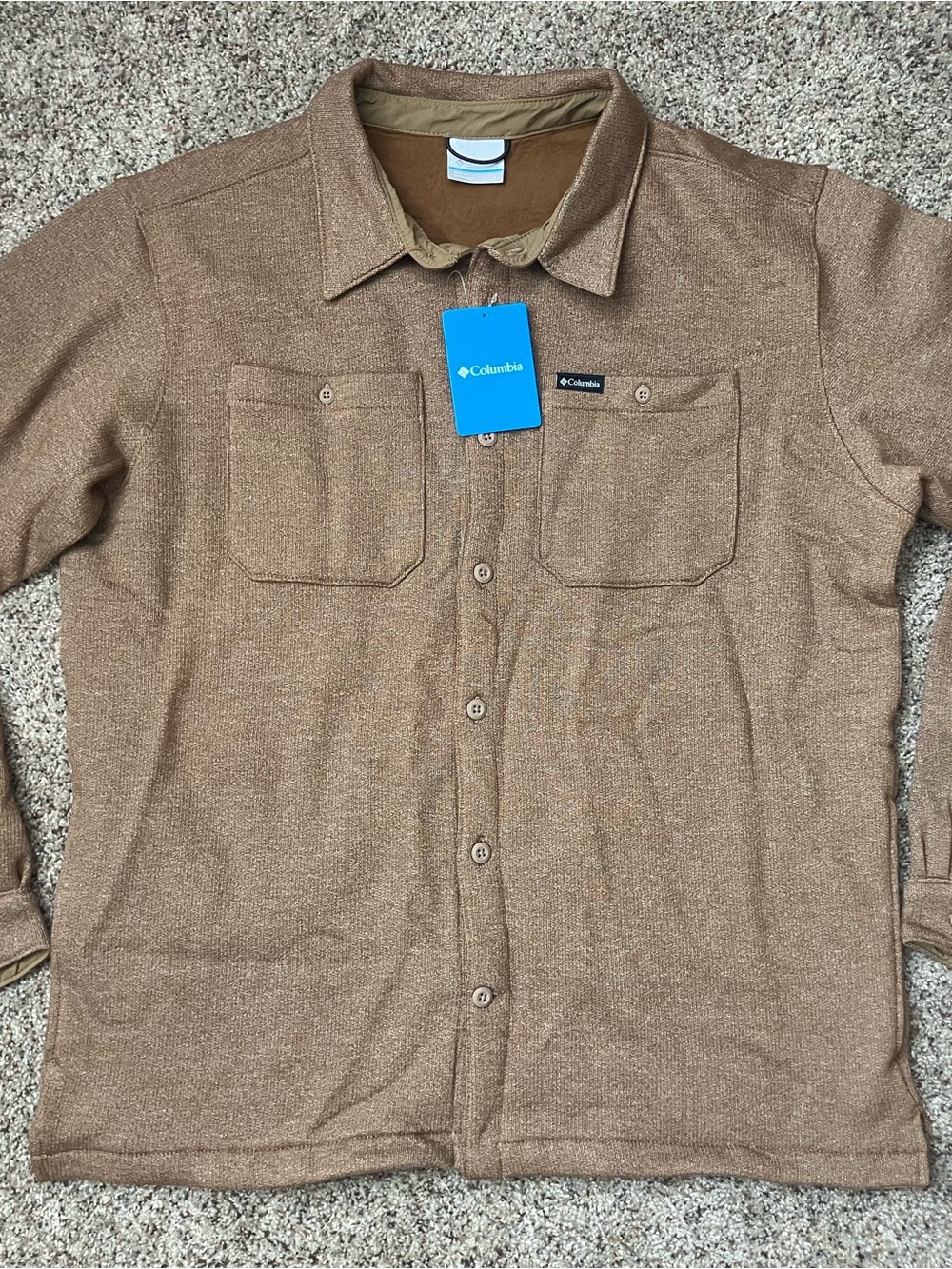 Columbia Great Hart Mountain Shirt Jacket NWT - Picture 2 of 10